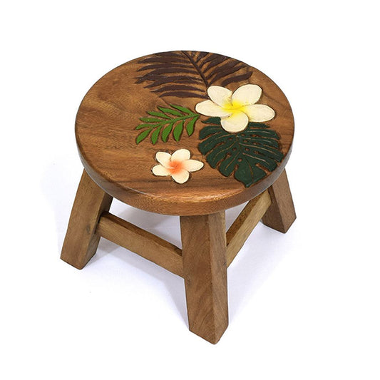 スツール 木製 ラウンドスツール ルアナ